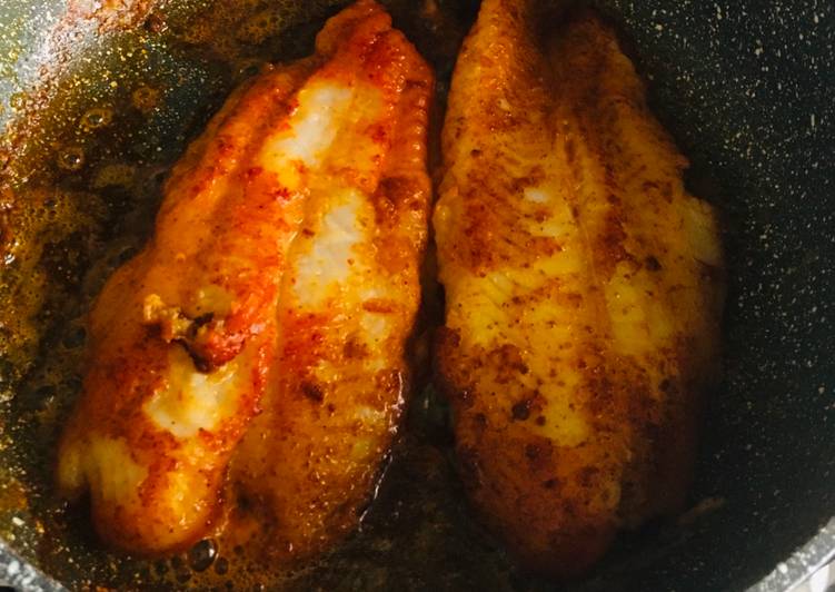 Simple fried fish