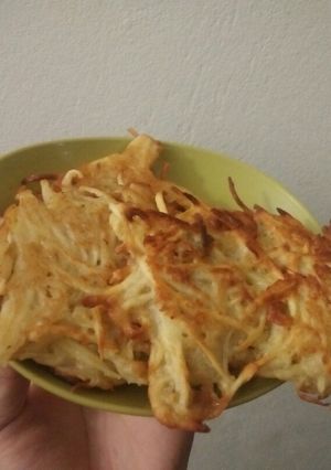Hình của món Bánh khoai giòn rụm.