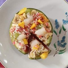 A picture of Watermelon Pizza.