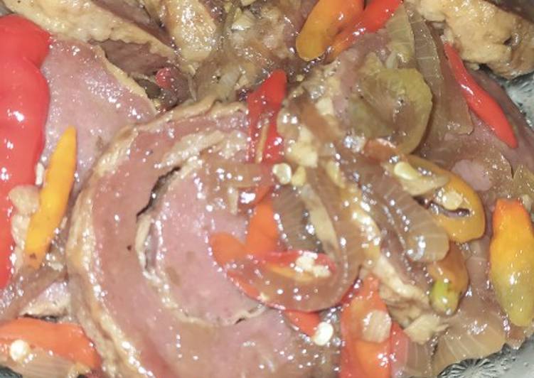Rolade saos teriyaki
