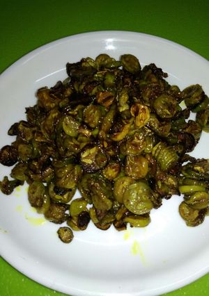 A picture of Kundru fry.