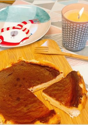 生酮版巴斯克乳酪蛋糕6吋 的食譜成品照片