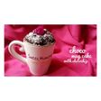 Choco mug cake with chocochip (kukus)