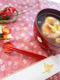 My Favorite Zenzai (Sweet Red Bean Soup with Mochi)