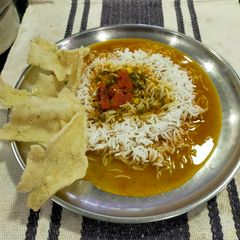 A picture of Takali (Tomato) Rasam.