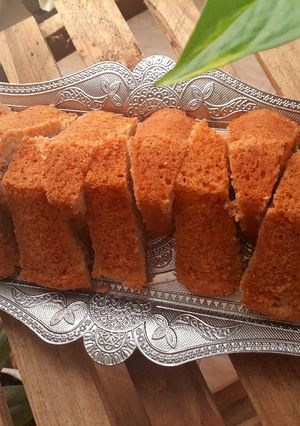 عکسی از دستور کیک هلو
