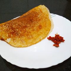 A picture of Cooked Rice Dosa.