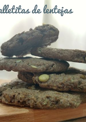 Una foto de Galletitas de lentejas