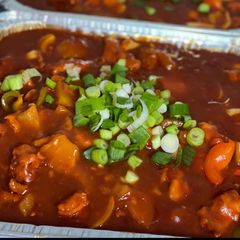 A picture of Chicken Manchurian.