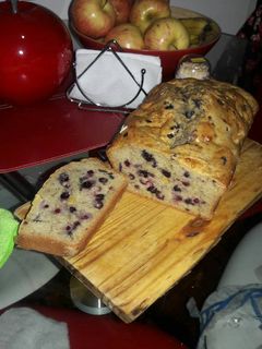 Una foto de Torta de agras y manzana