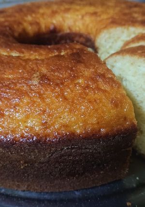 صورة لوصفة كيك سادة ولا ألذ 🥧