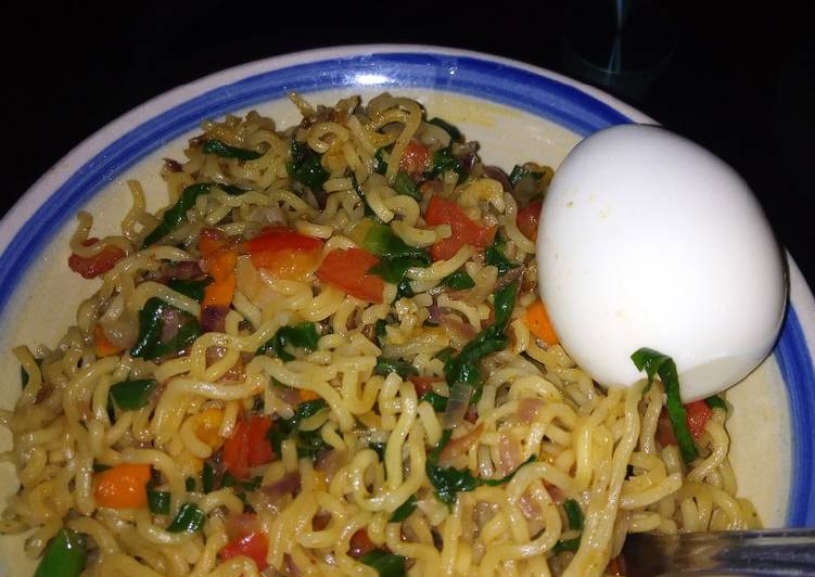 Noodles with vegies