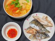 A picture of bamboo fish