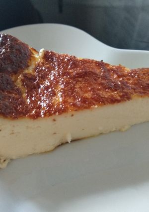 Una foto de Tarta de queso sin lactosa y sin gluten