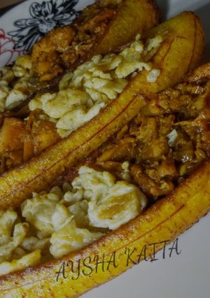 A picture of Plantain boat.
