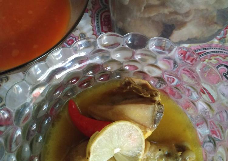 Cara mudah Menyiapkan Sayur ayam masak kuning Anti Gagal