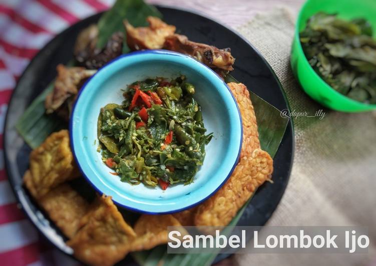 Resep Sambel lombok ijo, Menggugah Selera