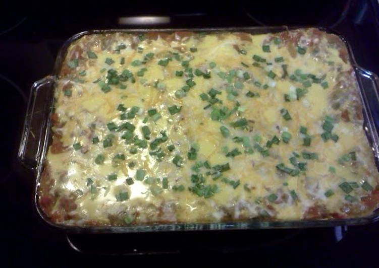 Easiest Way to Cooking Enchilada Bake from Heaven Yummy