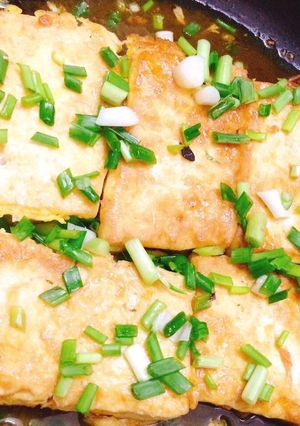 Hình của món Đậu hủ chiên.