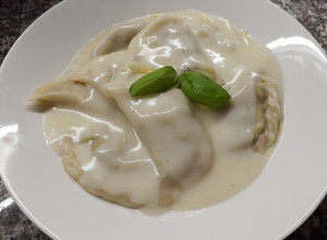 Una foto de Salsa blanca con harina
