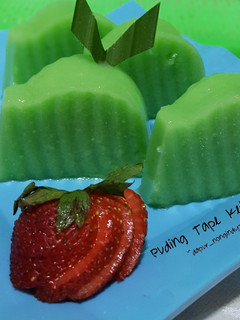 Foto resep Puding Tape Ketan Hijau