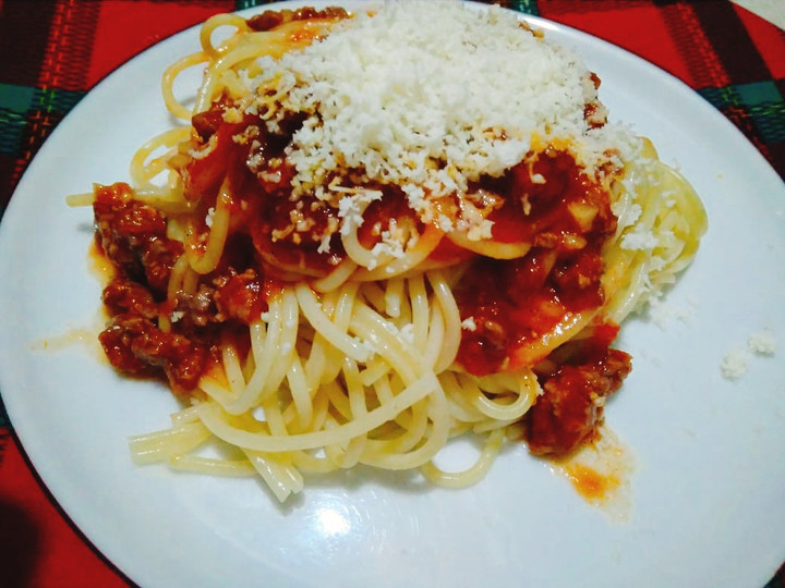 Cara Buat Spaghetti Saus bolognese yang masita Rumahan