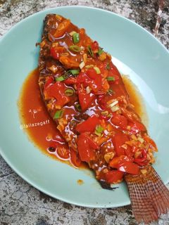 Foto resep Ikan Mujair goreng Saus Asam Manis