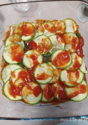 Una foto de Calabacín tipo Ratatouille