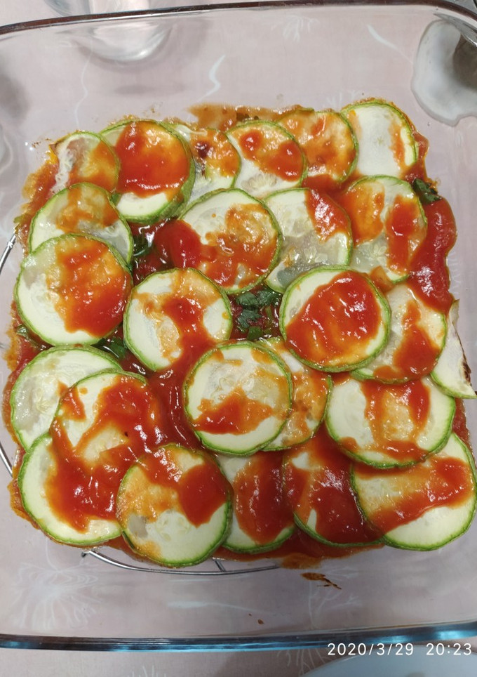 Una foto de Calabacín tipo Ratatouille