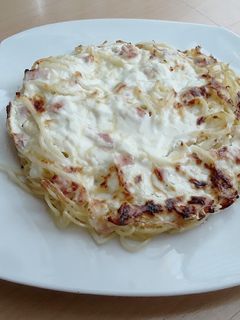 Sonkástészta egyszerűen Air Fryerben recept fotója