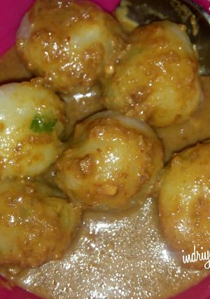Foto resep Cilok bumbu kacang pedas