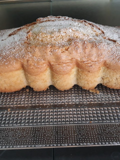 Una foto de Bizcocho de aceite oliva y pepitas de chocolate, en Thermomix