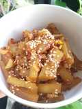 Kulit semangka chilli oil stir fry