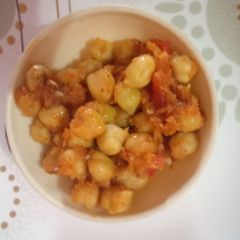 A picture of Chana masala.