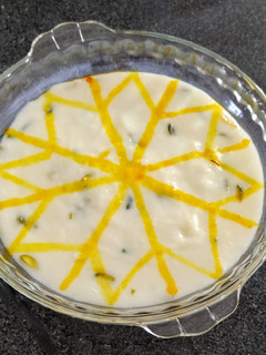 عکسی از دستور حلوای شیر