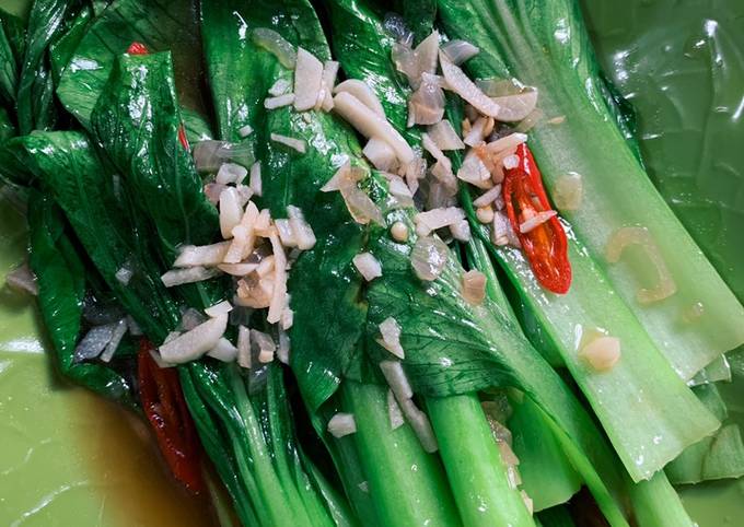 Resep Pakcoy Saus Tiram Oleh Umi Fadhilah Cookpad