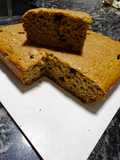 Torta de Banana con harina integral y chocolate