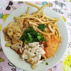 A picture of Bubur cakwe homemade.