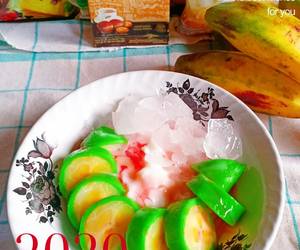 Masakan Unik Es Pisang Ijo Khas Makassar Ala Warung Masakan Unik Es Pisang Ijo Khas Makassar Ala Warung