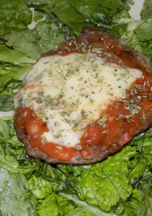 Una foto de Hambur-pizzas (variedad)