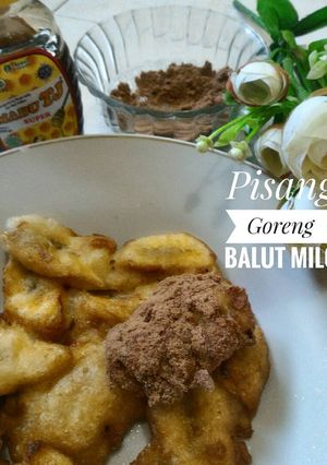 Foto resep Pisang Goreng Balut Milo