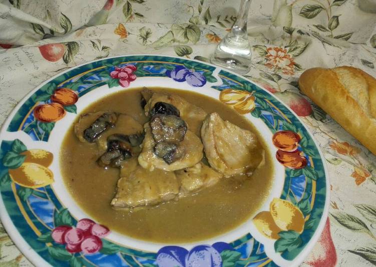 Solomillo de cerdo en salsa '' como yo se''