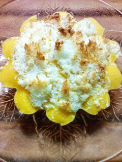 Una foto de Pastelitos de maíz coronados de coco 🌽👑🥥
