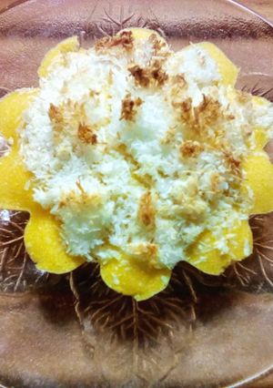 Una foto de Pastelitos de maíz coronados de coco 🌽👑🥥