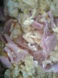 Mexican Scrambled eggs with Jamon/Ham