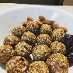 Healthy Vegan laddoo A picture of Healthy Vegan laddoo.