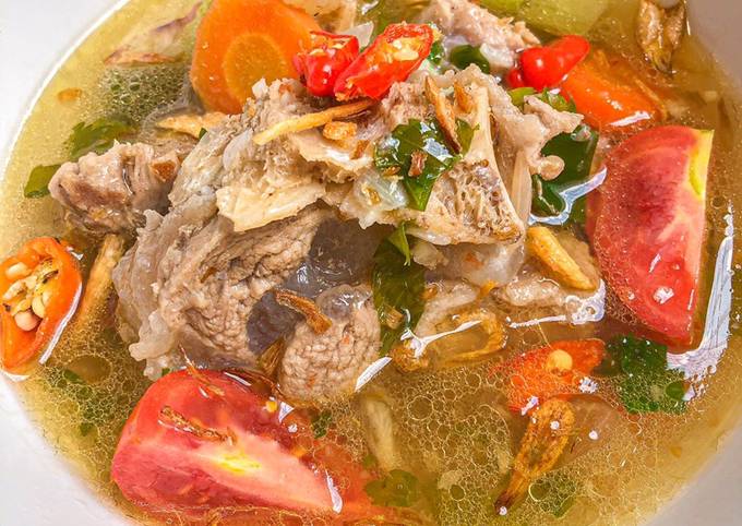 Resep Sup Buntut Segaarrr 😍 yang Enak