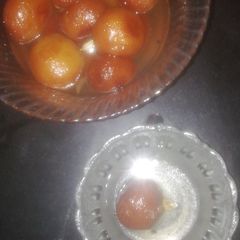 A picture of Milk powder gulab jamun.