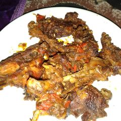 A picture of Pepper chicken.