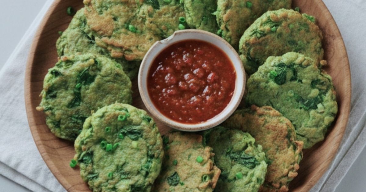 Cireng Bayam Crispy (Hijau Alami & Tanpa Alot)